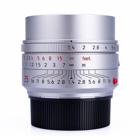 Used Leica Summilux-M 35mm f/1.4 ASPH FLE II, silver (11727)