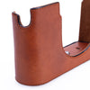 Used Leica Q3 Half Case, Leather, Cognac