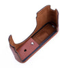 Used Leica Q3 Half Case, Leather, Cognac