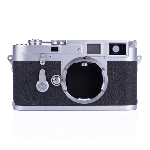 Used Leica M3 Double Stroke, silver (1955) - Recent DAG CLA