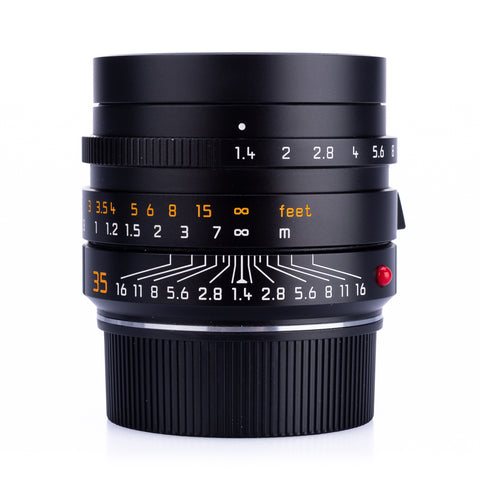 Used Leica Summilux-M 35mm f/1.4 ASPH FLE (11663), black - UVa Filter