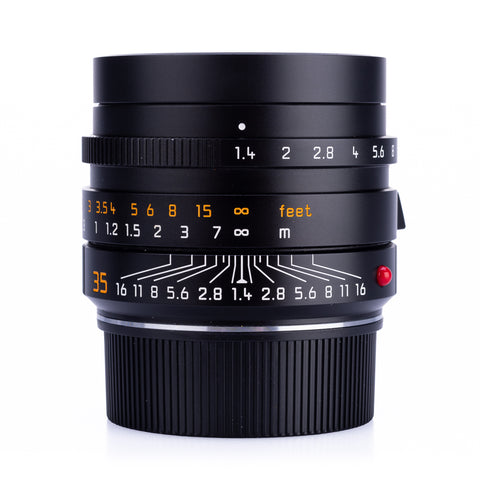 Used Leica Summilux-M 35mm f/1.4 ASPH FLE (11663), black - UVa Filter