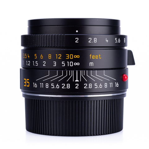 Used Leica Summicron-M 35mm f/2 ASPH, black (V2, 11673) - Recent Leica CLA