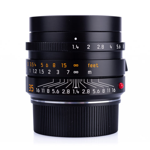 Used Leica Summilux-M 35mm f/1.4 ASPH FLE (11663), black