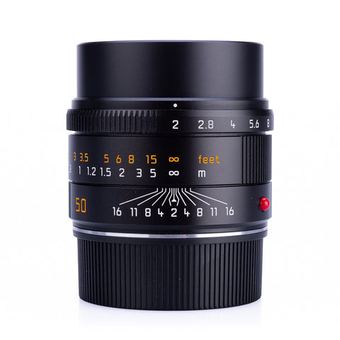 Used Leica APO-Summicron-M 50mm f/2 ASPH, black - Recent Leica CLA