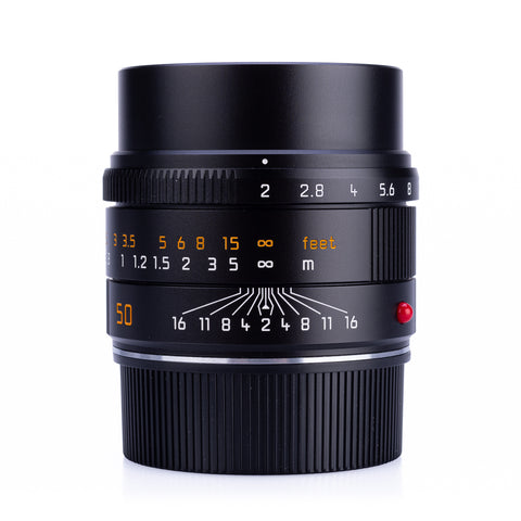 Used Leica APO-Summicron-M 50mm f/2 ASPH, black - UVa Filter