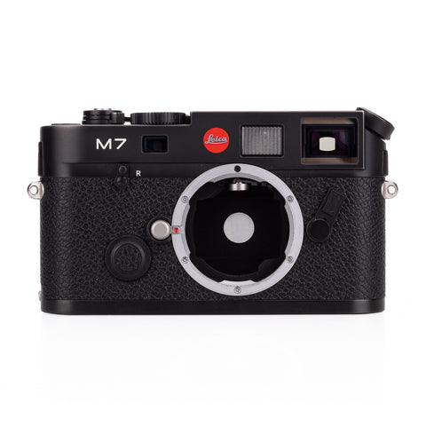 Used Leica M7 0.72, black chrome with MP Finder - 2023 Leica Wetzlar CLA