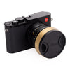 Leica Q Lens Hood, round, Brass, Blasted Finish