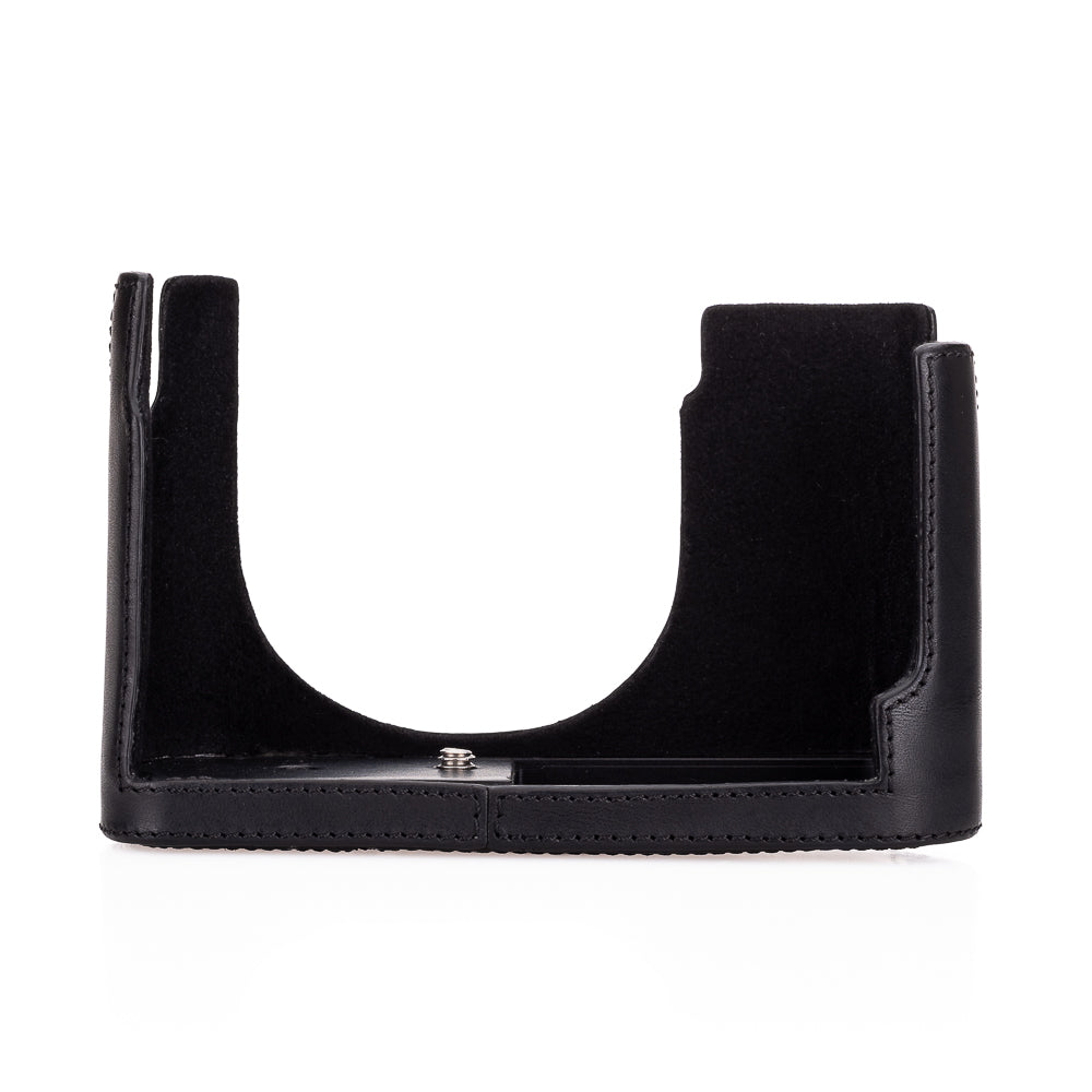 Leica Q3 Half Case, Leather, Black