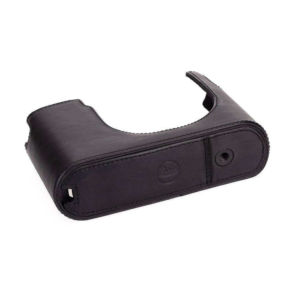 Funda media para Leica Q3, piel, negro