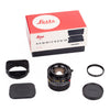 Used Leica Summicron-M 35mm f/2 V4 'Bokeh King', black (Canada) - 6-Bit with UVa Filter - Recent Leica Wetzlar CLA