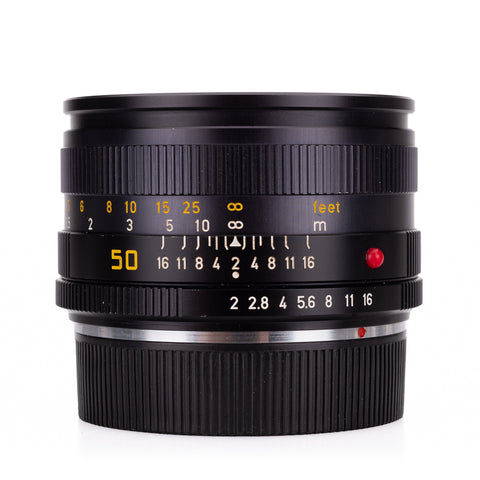 Used Leica Summicron-R 50mm f/2 V2 3-CAM (1977) - Recent DAG CLA