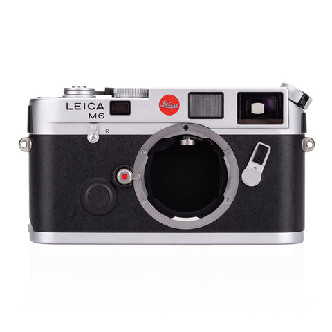 Used Leica M6 0.72, silver chrome 'Traveller Edition' (MP Finder) - Recent Leica Wetzlar CLA