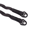 Artisan & Artist* ACAM 707 Spiral-Cord Neck Strap - Black/Grey