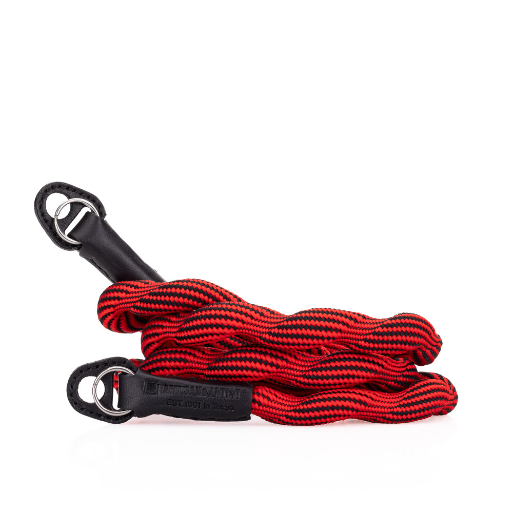Correa de cuello con cordón en espiral Artisan & Artist* ACAM 707 - rojo/negro