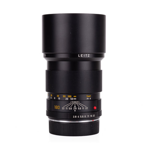 Used Leica Elmarit-R 180mm f/2.8 V2 3-CAM (1982) - Recent DAG CLA