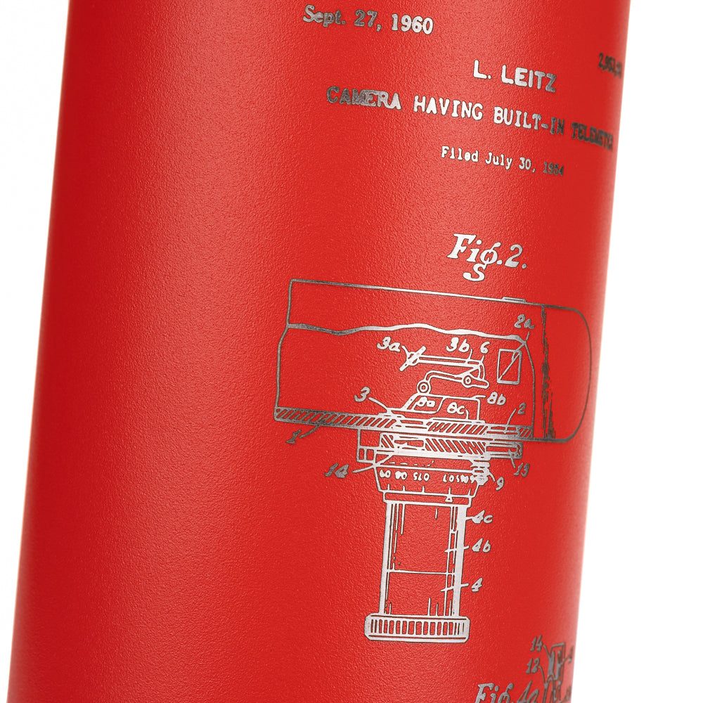 Dibujos Leitz de 1954 - Termo aislante de 20 oz, rojo