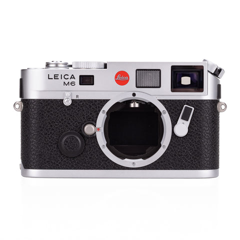 Used Leica M6 TTL 0.72, silver chrome with MP Finder & SF 20 Flash - Recent Leica Wetzlar CLA