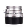 Used Leica Summicron-M 35mm f/2, silver chrome V1 8-Element (Canada, 1965) - UVa Filter - Recent Leica Wetzlar CLA