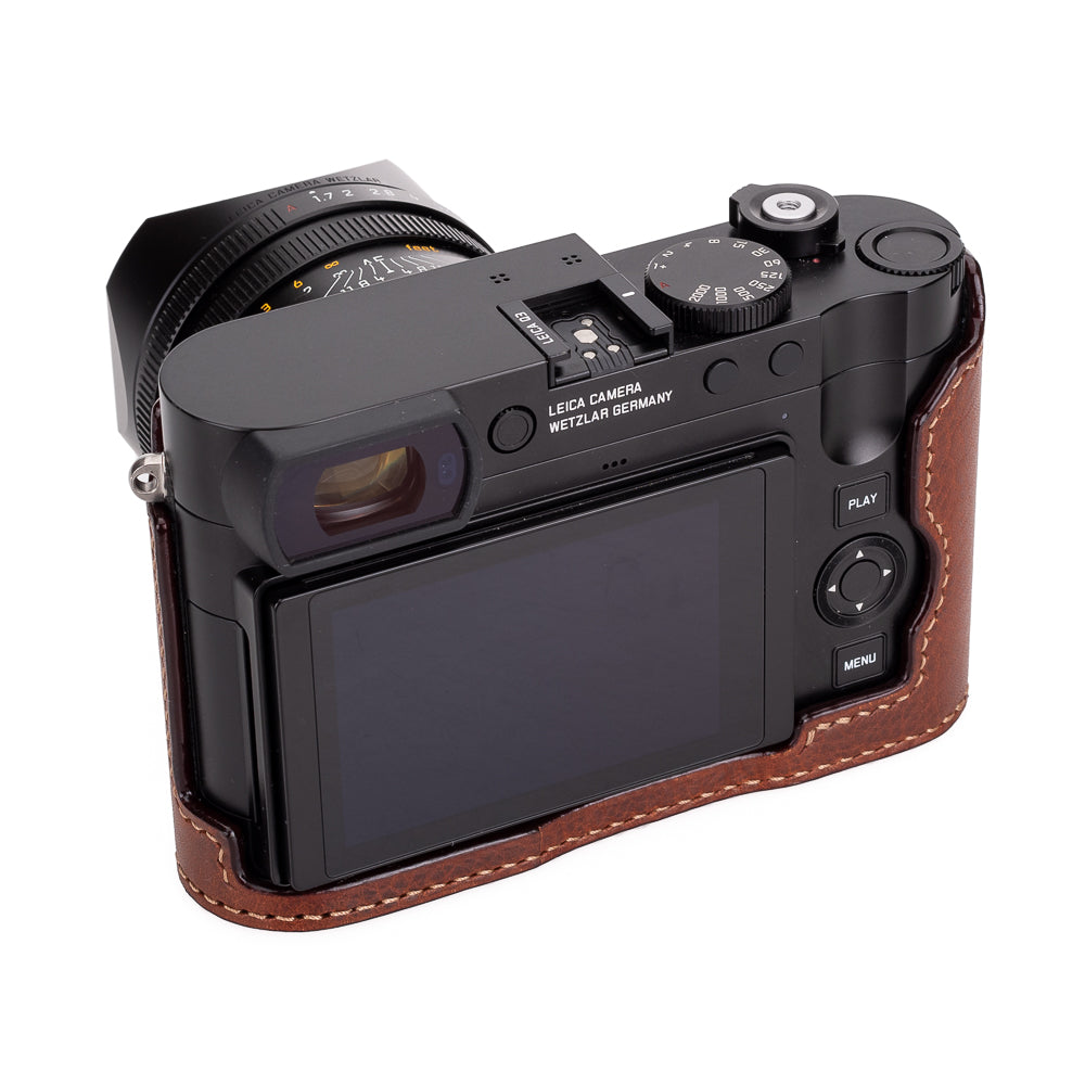 Media funda Arte di Mano para Leica Q3 (Tipo 1-SD, fijación mediante tornillos) - Rally Volpe