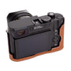 Arte di Mano Leica Q3 Half Case (Type 1-SD, Screw Secured) - Novonappa Tan