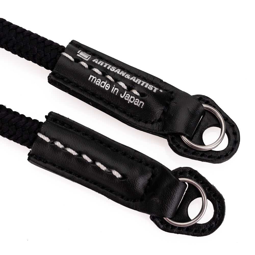 Correa para el cuello de seda Artisan & Artist* ACAM 306A - Negro
