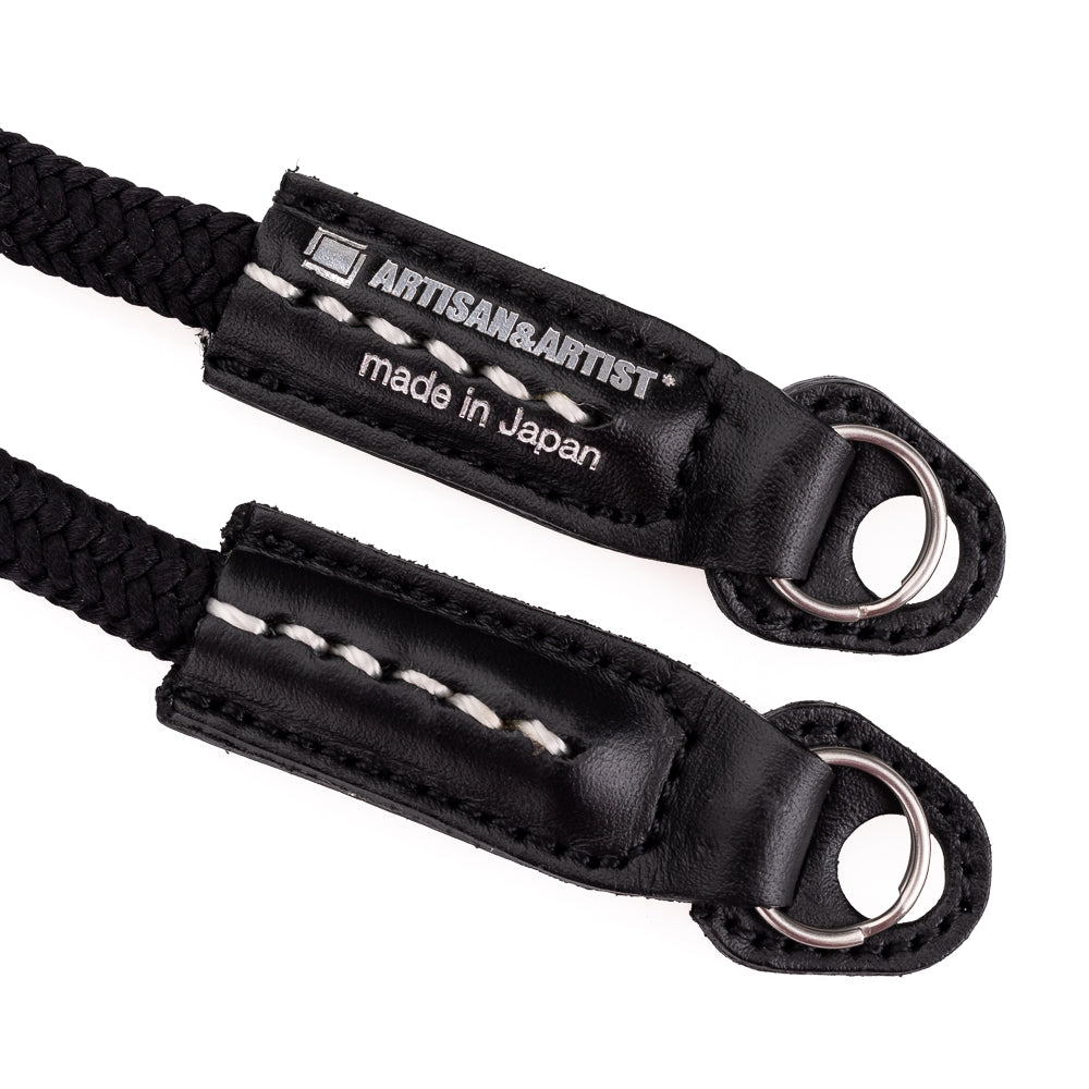 Correa para el cuello de seda Artisan & Artist* ACAM 301A - Negro
