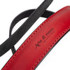 Arte di Mano Classic Neck Strap, XL, 120cm - Minerva Black with Buttero Red Accents