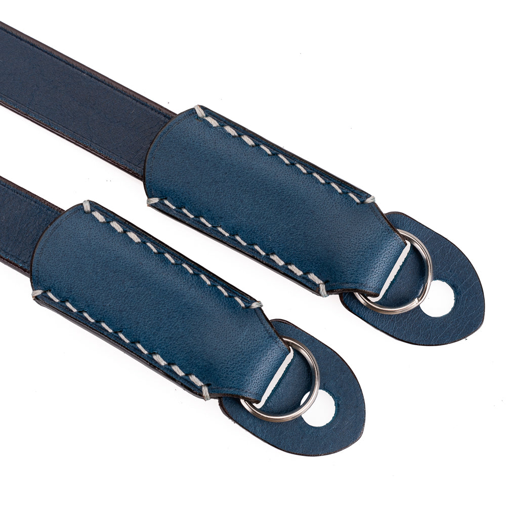 Correa clásica para cuello Arte di Mano, 95 cm - Buttero azul marino