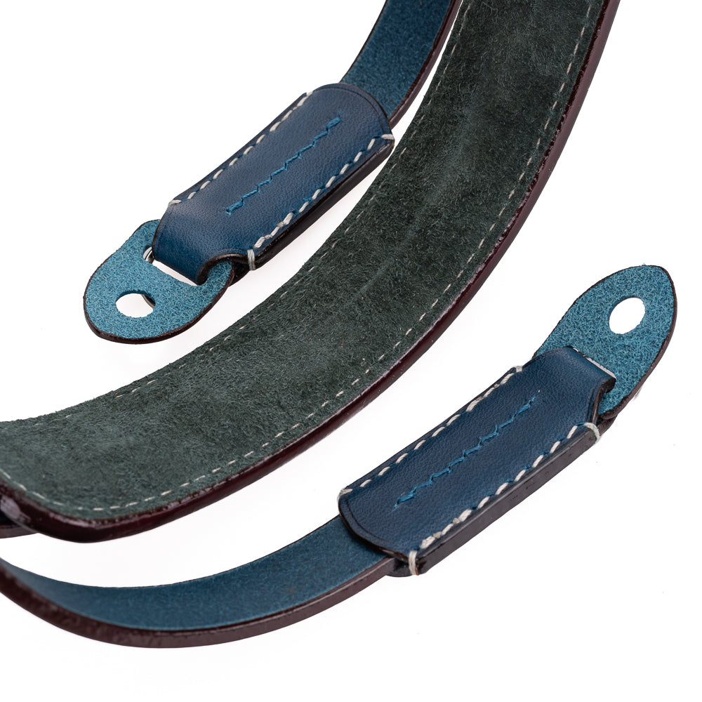 Correa clásica para cuello Arte di Mano, 95 cm - Buttero azul marino