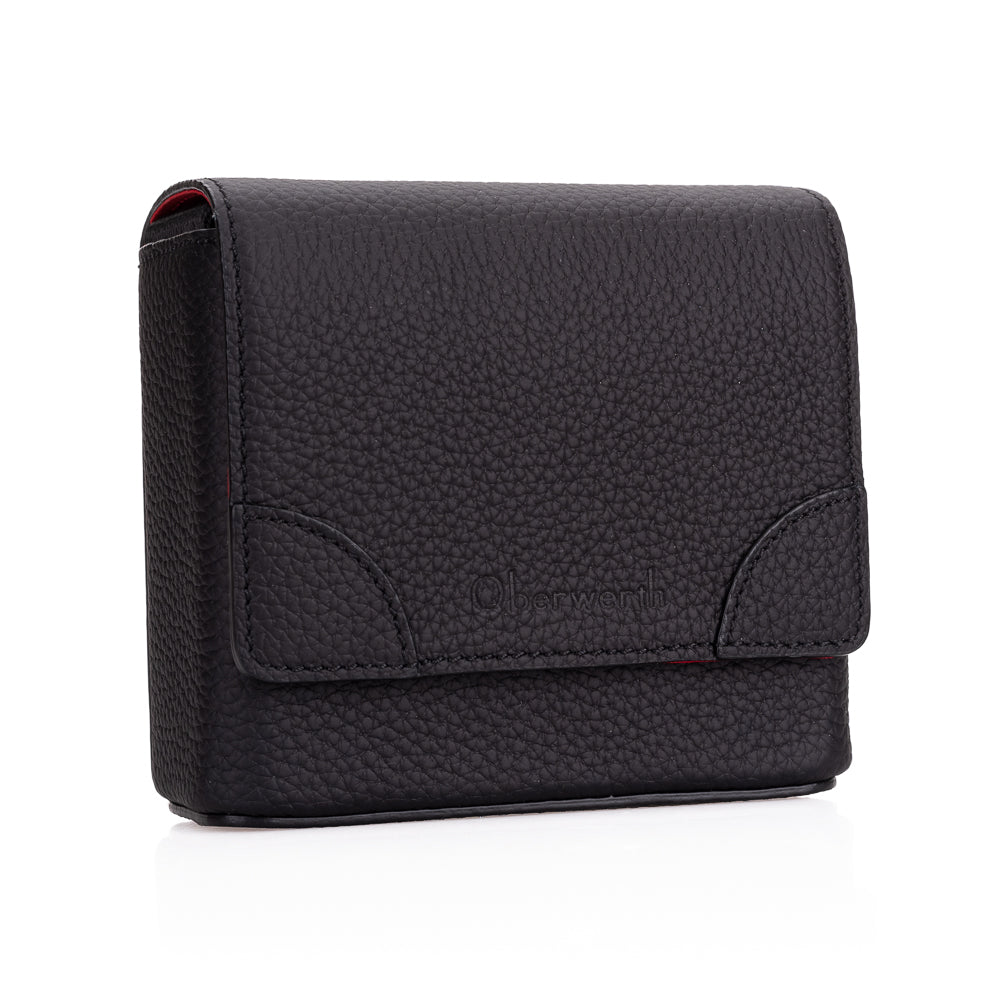 Bolso compacto Oberwerth para Leica Sofort 2 - Negro con forro rojo