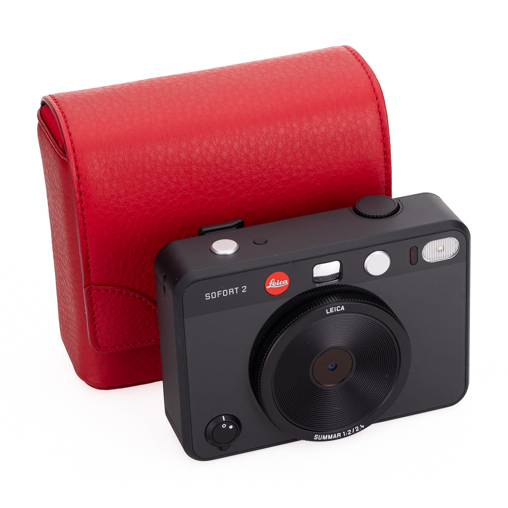 Bolso Oberwerth Micro para Leica Sofort 2 - Rojo fuego