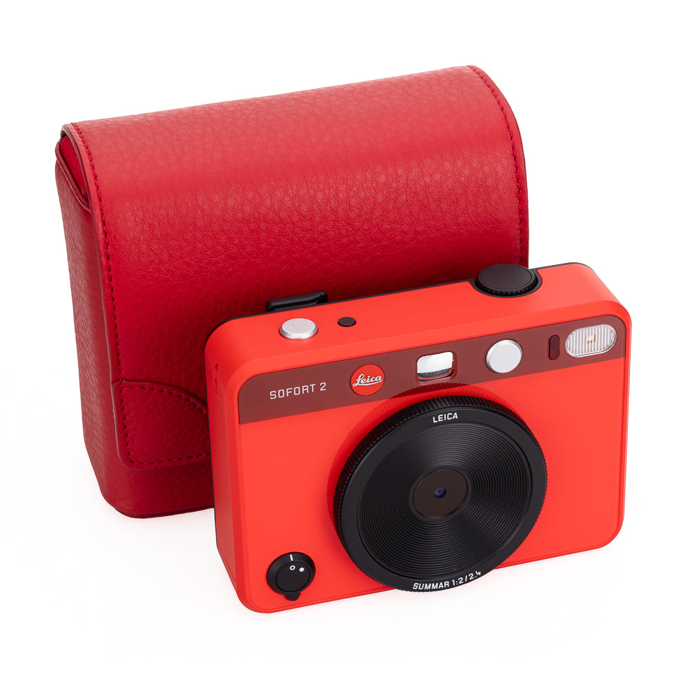 Bolso Oberwerth Micro para Leica Sofort 2 - Rojo fuego