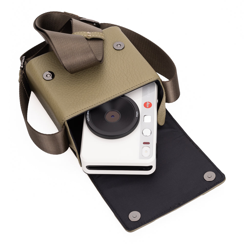 Bolsa compacta Oberwerth para Leica Sofort 2 - Kiwi