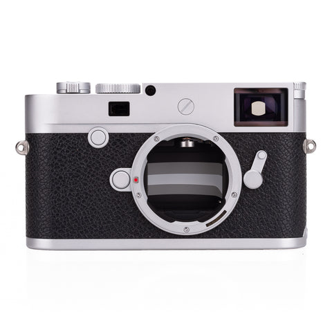 Used Leica M10-P, silver chrome with Thumb Support