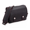 Oberwerth M Camera Bag, Edward, Black with Red Stitching