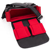 Oberwerth M Camera Bag, Edward, Black with Red Lining