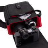 Oberwerth SL Camera Bag, Small, Black with Red Lining