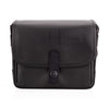 Used Oberwerth Frankfurt Small Leather Photo Bag - 'Stealth' Edition - Black with Red Lining