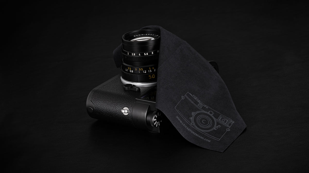 Paño de microfibra para lentes M11, negro