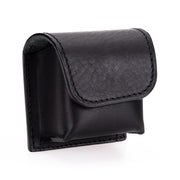 Funda de cuero Arte di Mano para Leica Visoflex 2 - Minerva negra con costuras negras