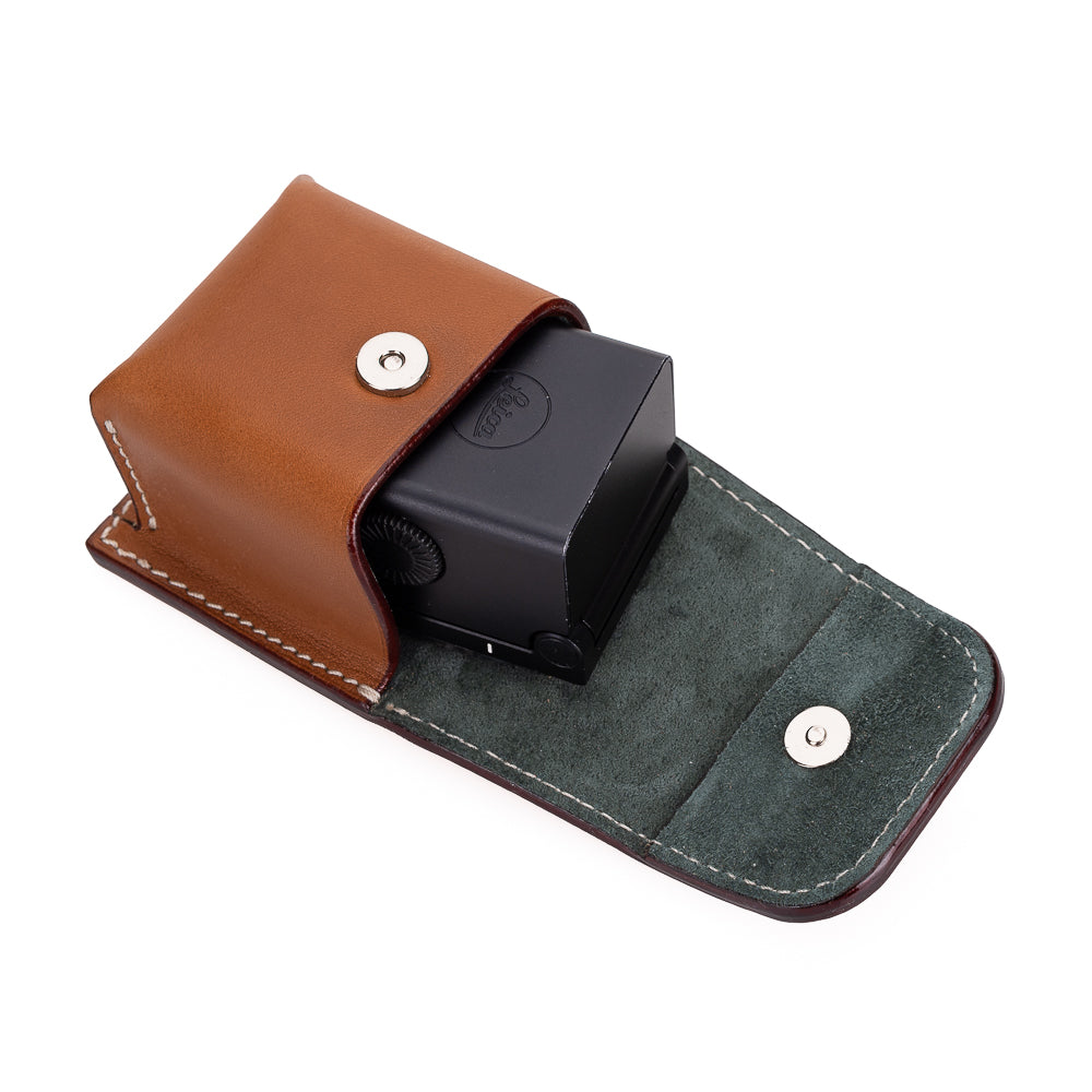 Funda de cuero Arte di Mano para Leica Visoflex 2 - Novonappa color canela