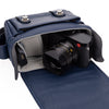 Oberwerth Leica Q3 Leather Camera Bag - Gentian / Navy Blue
