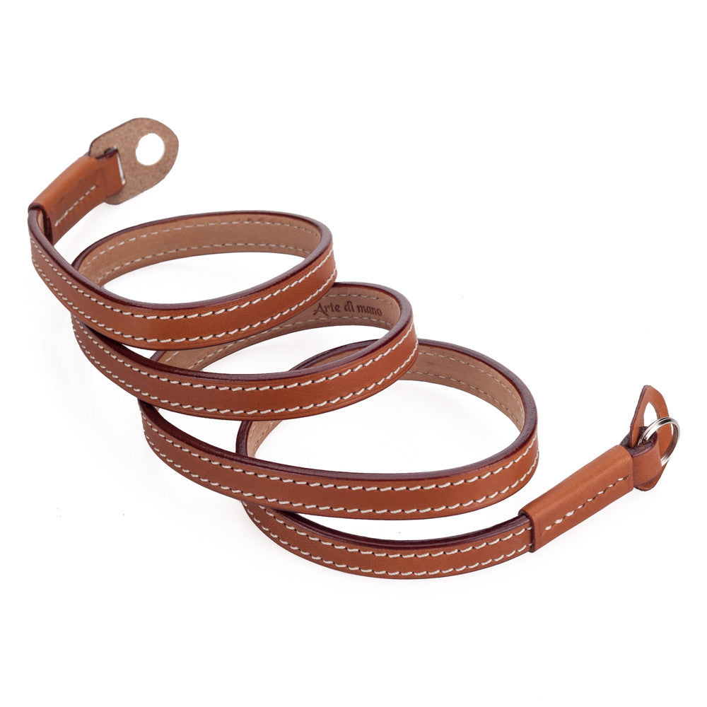 Correa de cuello Arte di Mano Comodo, reforzada, XL, 120 cm - Novonappa color canela