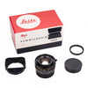 Used Leica Summicron-M 35mm f/2 V4 'Bokeh King', black (Canada) - 6-Bit with UV Filter - Recent Leica Wetzlar CLA