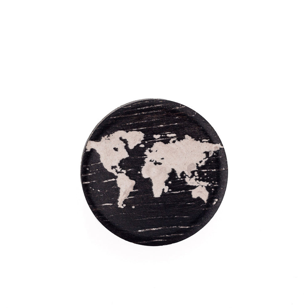 Artisan Obscura 'Earth' Madera de liberación suave - 14mm, Cóncavo, Ébano