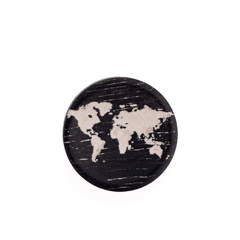 Artisan Obscura 'Earth' Wood Soft Release - 14mm, Concave, Ebony