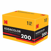 Kodacolor 200 ISO Color Negative Film (35mm Roll Film, 36 Exposures)