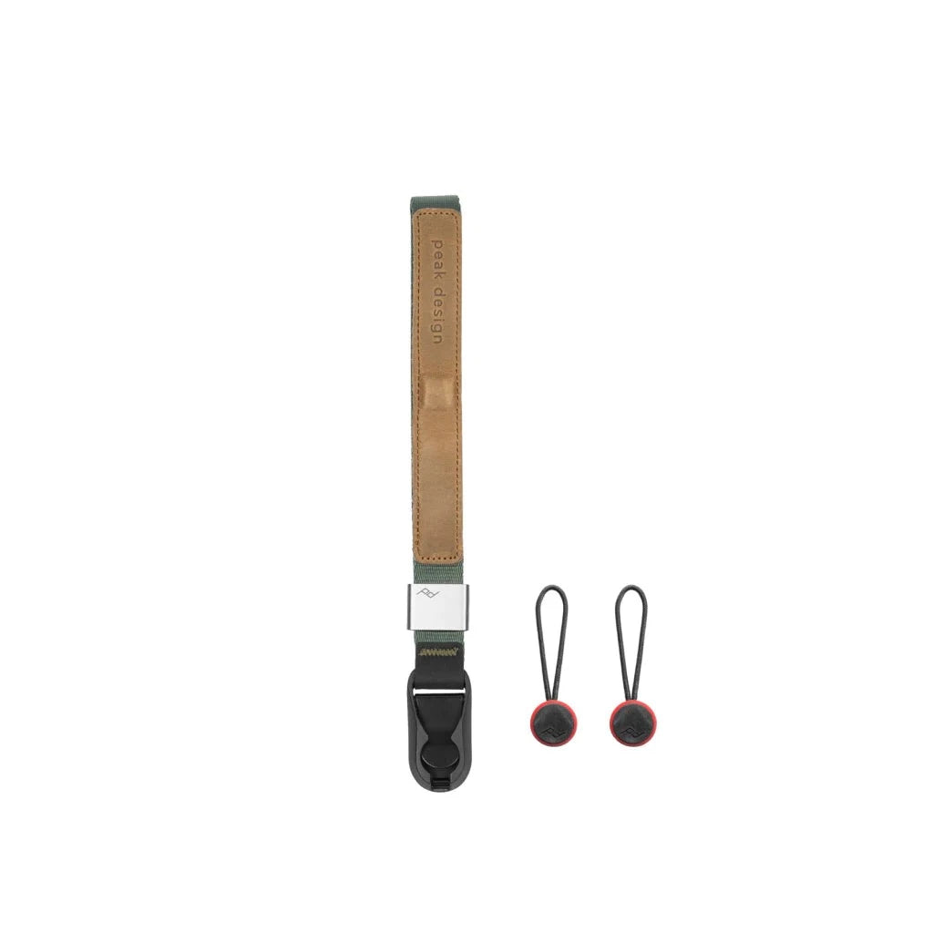 Peak Design Cuff - Correa de muñeca para cámara de conexión rápida, Salvia