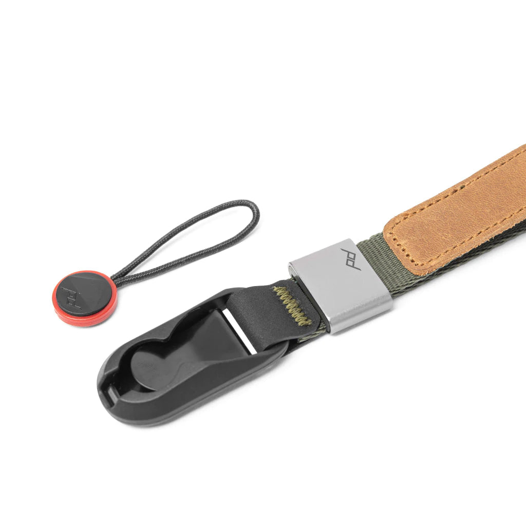 Peak Design Cuff - Correa de muñeca para cámara de conexión rápida, Salvia